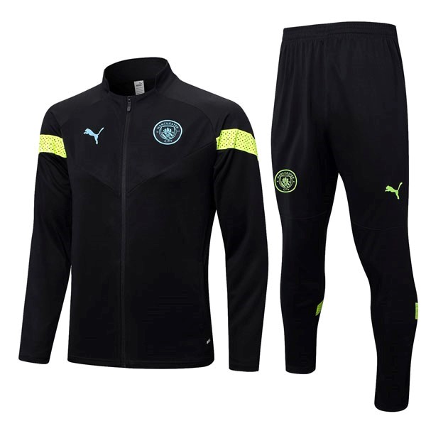 Chandal Manchester City 2022/23 Negro Amarillo